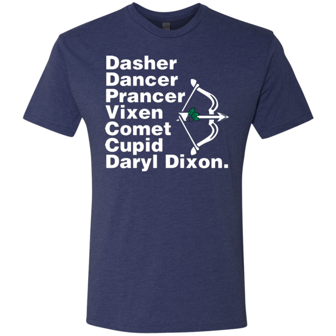 T-Shirts Vintage Navy / Small Santas Helper Men's Triblend T-Shirt