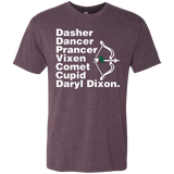 T-Shirts Vintage Purple / Small Santas Helper Men's Triblend T-Shirt