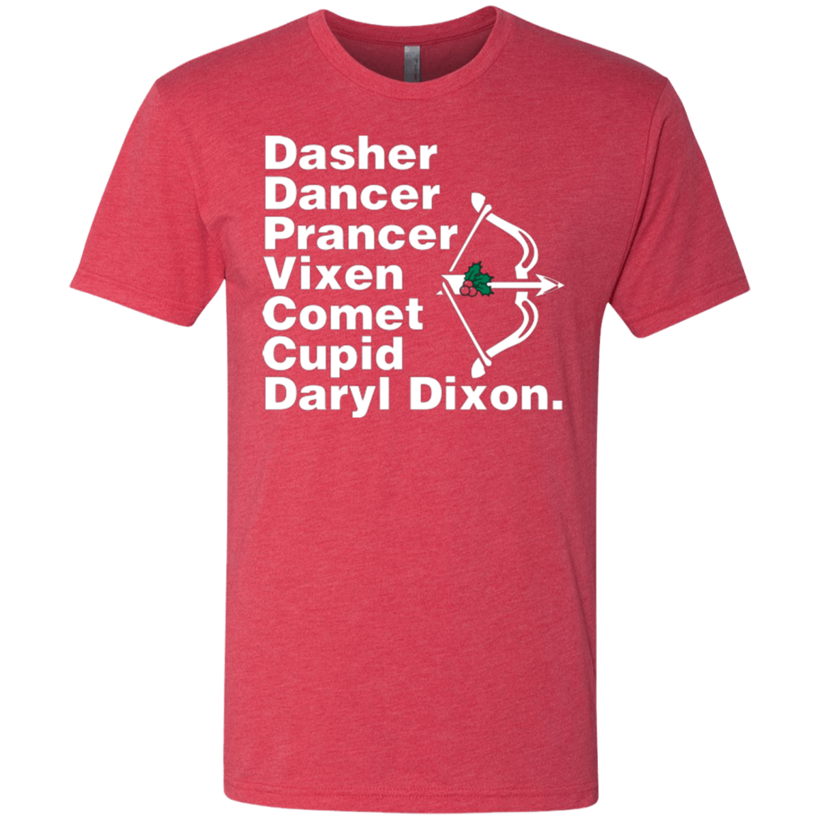 T-Shirts Vintage Red / Small Santas Helper Men's Triblend T-Shirt