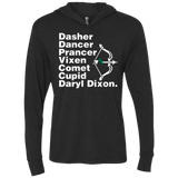 T-Shirts Vintage Black / X-Small Santas Helper Triblend Long Sleeve Hoodie Tee