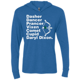 T-Shirts Vintage Royal / X-Small Santas Helper Triblend Long Sleeve Hoodie Tee