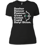 T-Shirts Black / X-Small Santas Helper Women's Premium T-Shirt