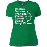 T-Shirts Kelly Green / X-Small Santas Helper Women's Premium T-Shirt