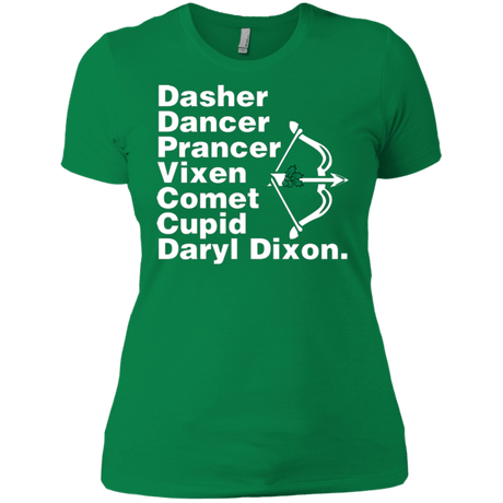 T-Shirts Kelly Green / X-Small Santas Helper Women's Premium T-Shirt