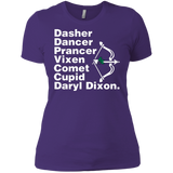 T-Shirts Purple / X-Small Santas Helper Women's Premium T-Shirt