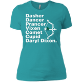 T-Shirts Tahiti Blue / X-Small Santas Helper Women's Premium T-Shirt