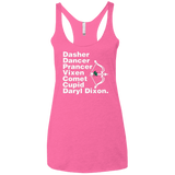 T-Shirts Vintage Pink / X-Small Santas Helper Women's Triblend Racerback Tank