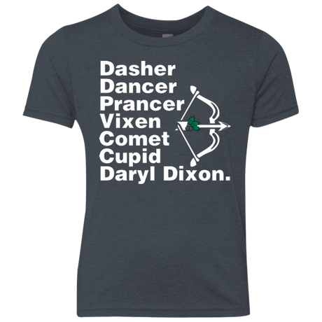 T-Shirts Vintage Navy / YXS Santas Helper Youth Triblend T-Shirt