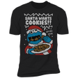 T-Shirts Black / X-Small santascookies Men's Premium T-Shirt