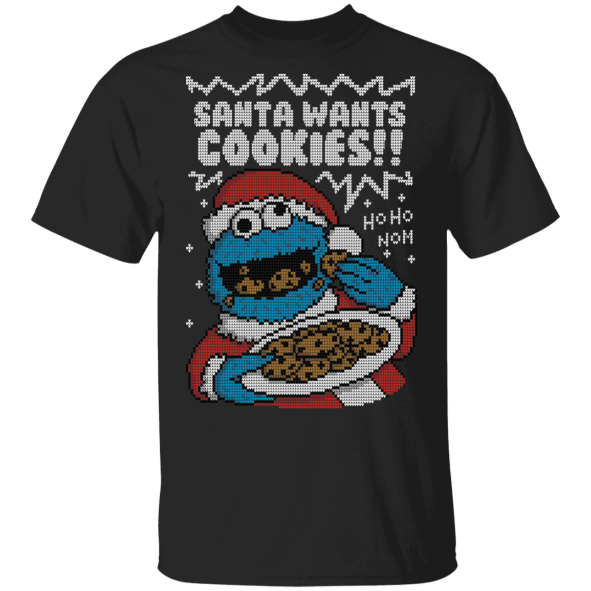 T-Shirts Black / S santascookies T-Shirt