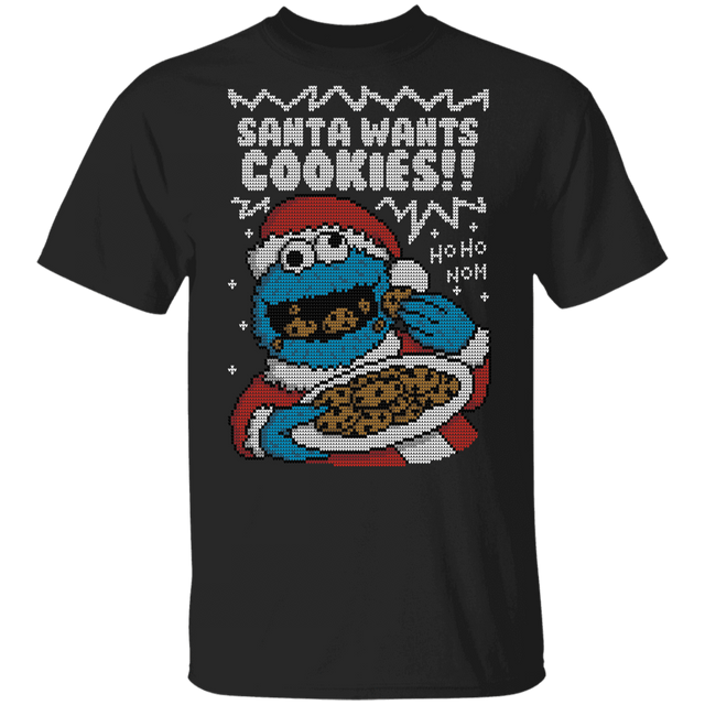 T-Shirts Black / YXS santascookies Youth T-Shirt