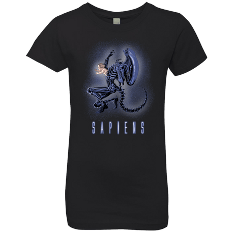 T-Shirts Black / YXS Sapiens Girls Premium T-Shirt