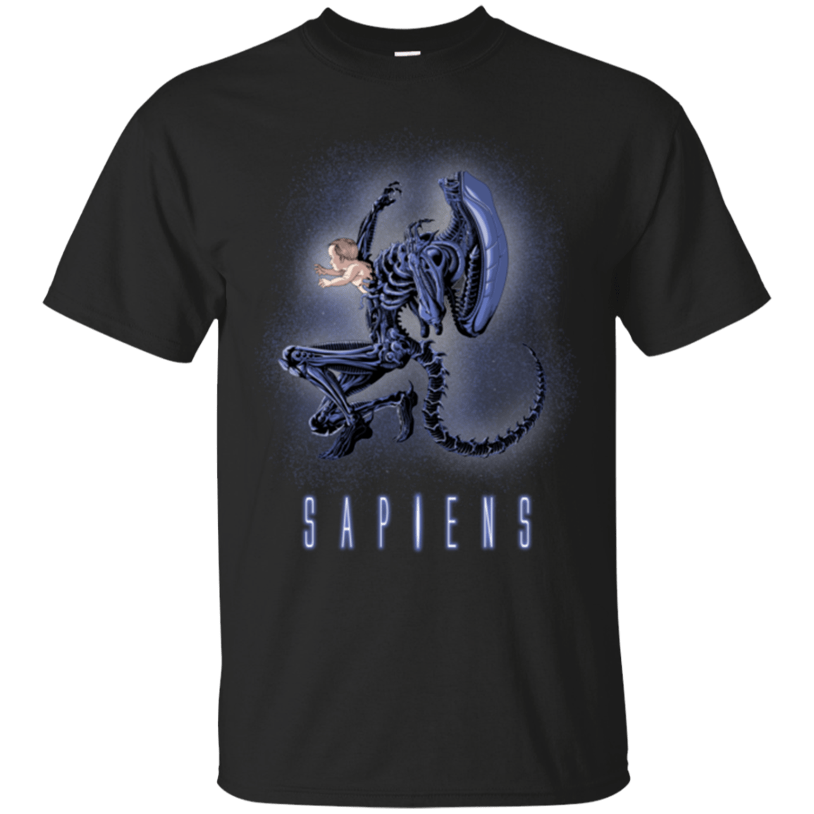 T-Shirts Black / Small Sapiens T-Shirt