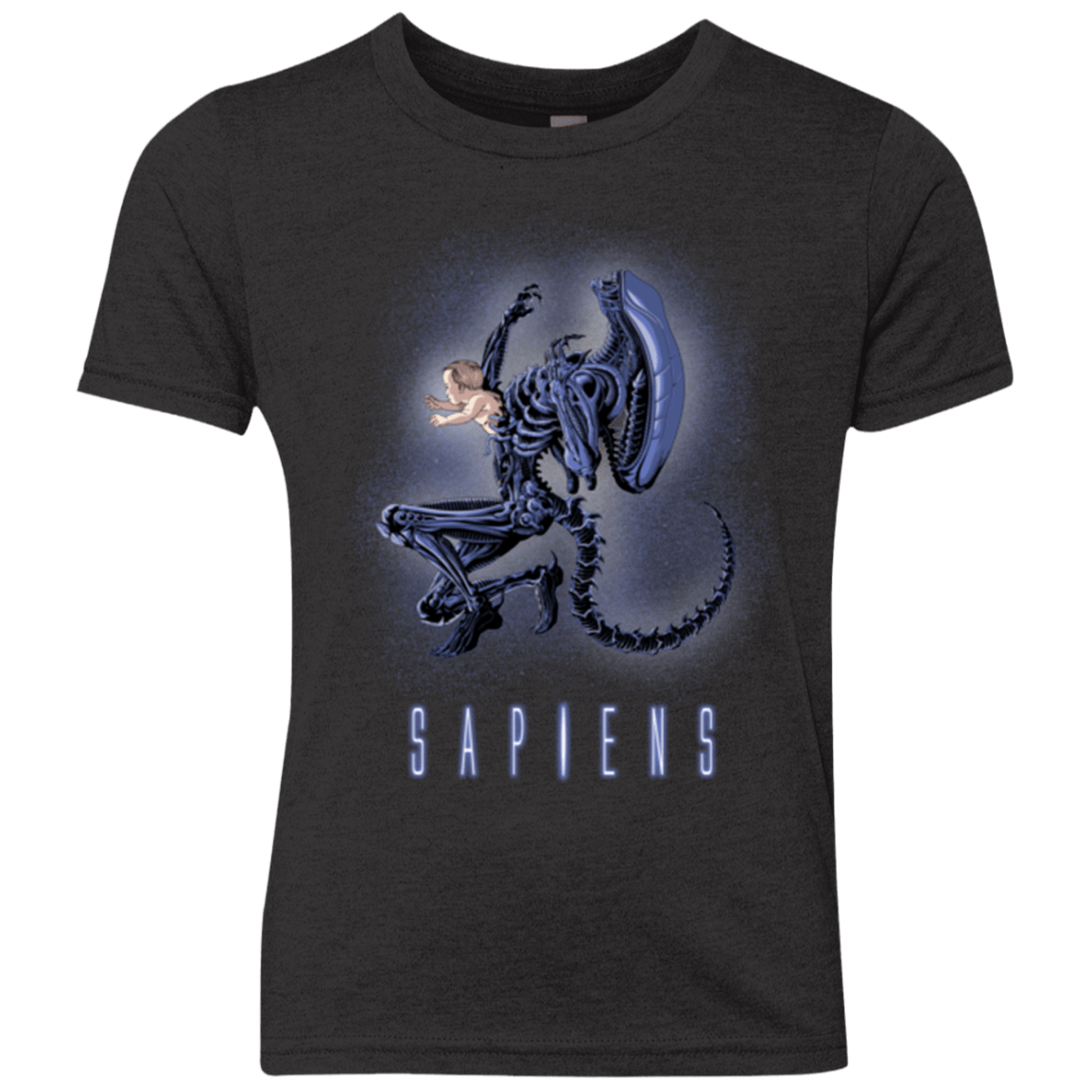 T-Shirts Vintage Black / YXS Sapiens Youth Triblend T-Shirt