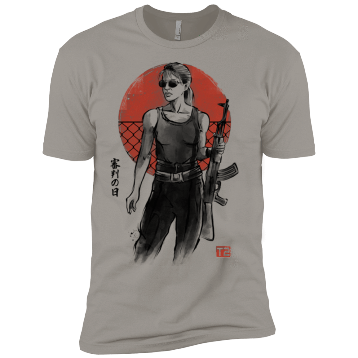 T-Shirts Light Grey / YXS Sarah Boys Premium T-Shirt