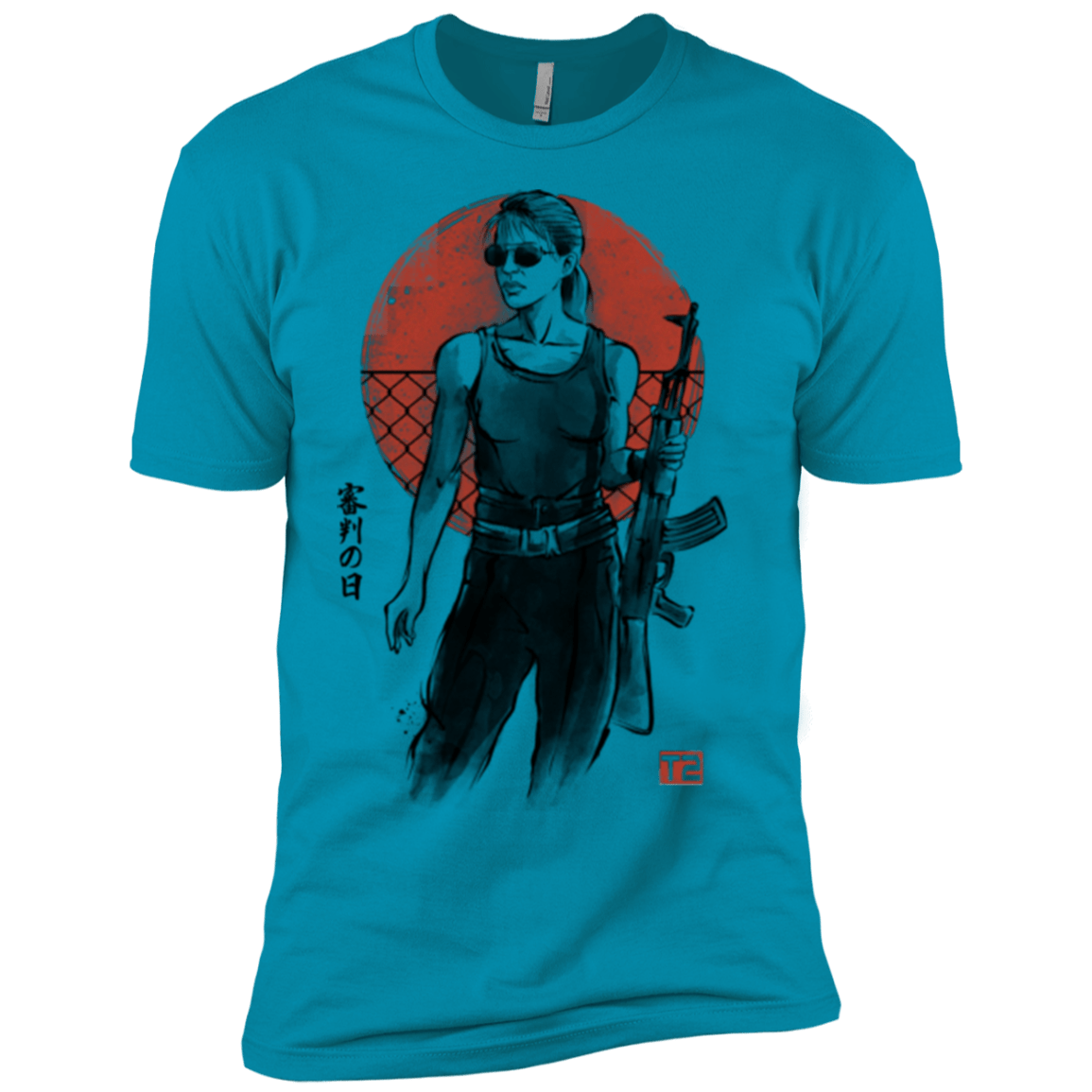 T-Shirts Turquoise / YXS Sarah Boys Premium T-Shirt