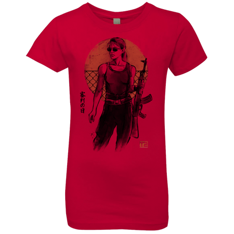 T-Shirts Red / YXS Sarah Girls Premium T-Shirt