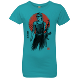 T-Shirts Tahiti Blue / YXS Sarah Girls Premium T-Shirt