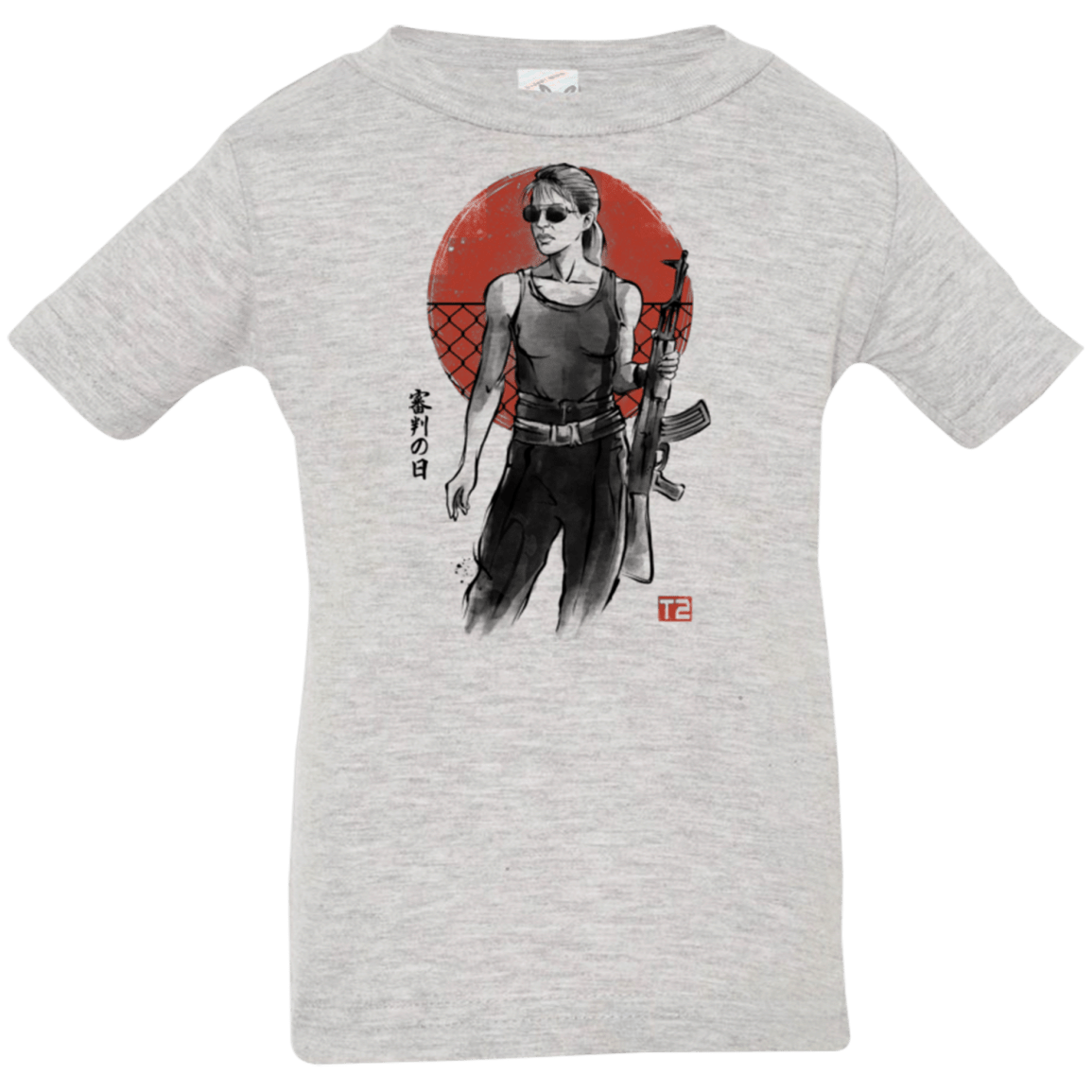 T-Shirts Heather Grey / 6 Months Sarah Infant Premium T-Shirt