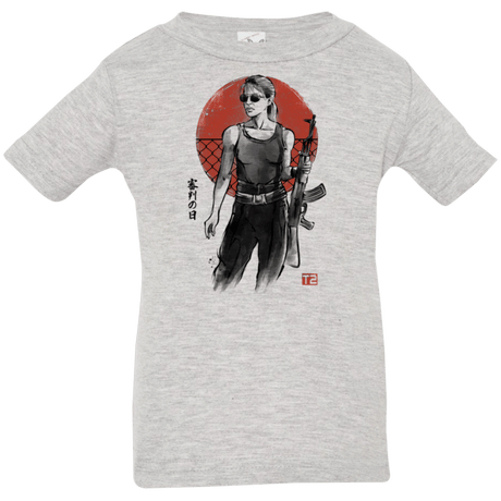 T-Shirts Heather Grey / 6 Months Sarah Infant Premium T-Shirt