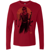 T-Shirts Cardinal / Small Sarah Men's Premium Long Sleeve