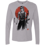 T-Shirts Heather Grey / Small Sarah Men's Premium Long Sleeve