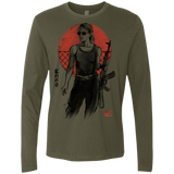 T-Shirts Military Green / Small Sarah Men's Premium Long Sleeve