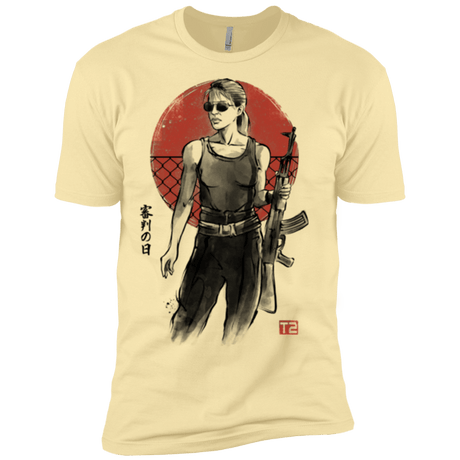 T-Shirts Banana Cream / X-Small Sarah Men's Premium T-Shirt