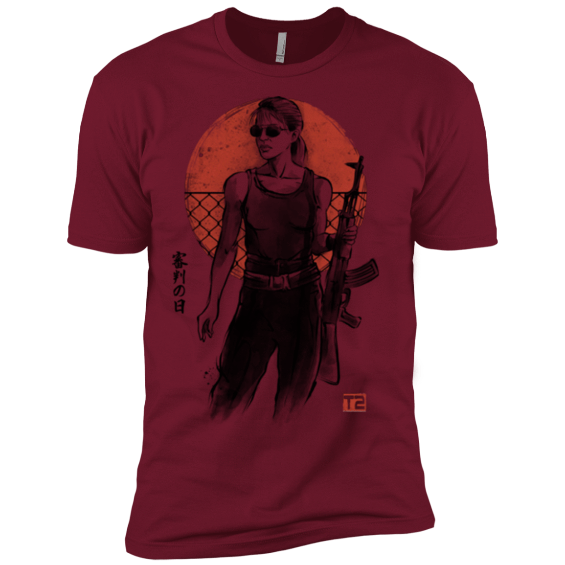 T-Shirts Cardinal / X-Small Sarah Men's Premium T-Shirt