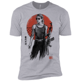 T-Shirts Heather Grey / X-Small Sarah Men's Premium T-Shirt