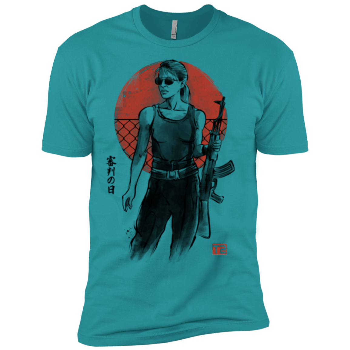 T-Shirts Tahiti Blue / X-Small Sarah Men's Premium T-Shirt