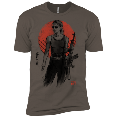 T-Shirts Warm Grey / X-Small Sarah Men's Premium T-Shirt