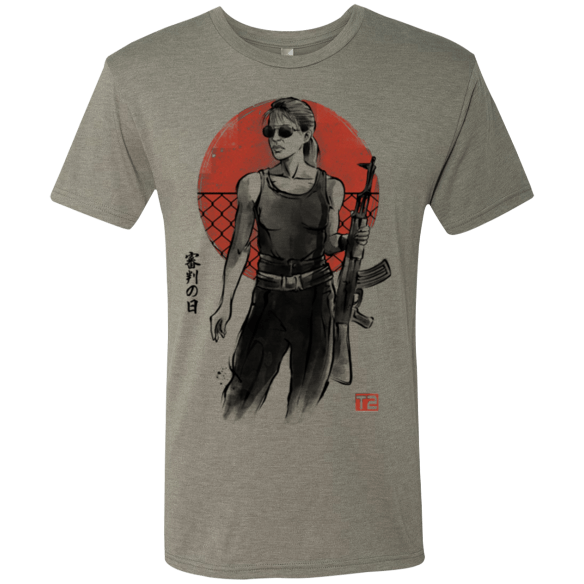 T-Shirts Venetian Grey / Small Sarah Men's Triblend T-Shirt