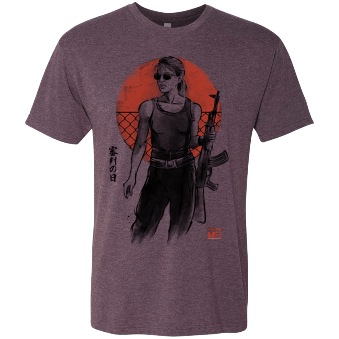 T-Shirts Vintage Purple / Small Sarah Men's Triblend T-Shirt