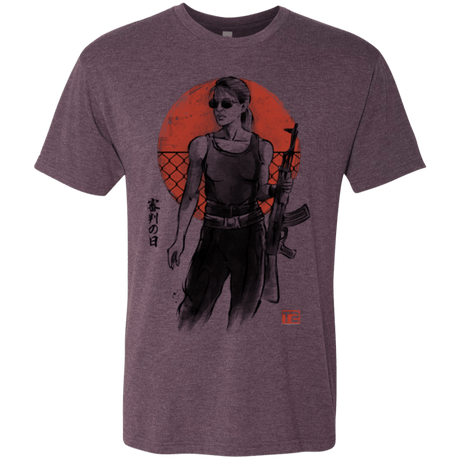 T-Shirts Vintage Purple / Small Sarah Men's Triblend T-Shirt