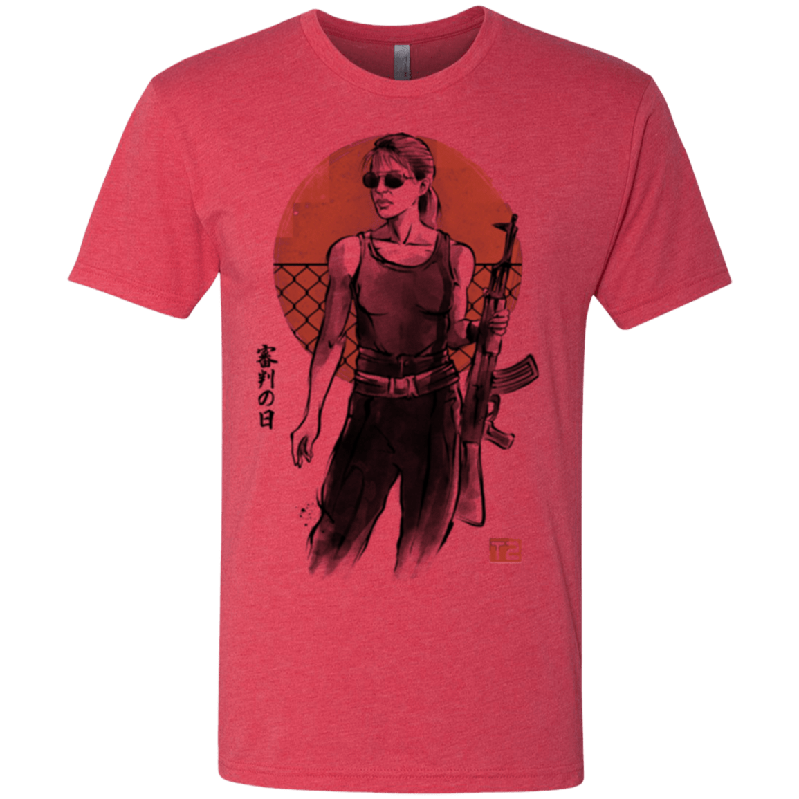 T-Shirts Vintage Red / Small Sarah Men's Triblend T-Shirt