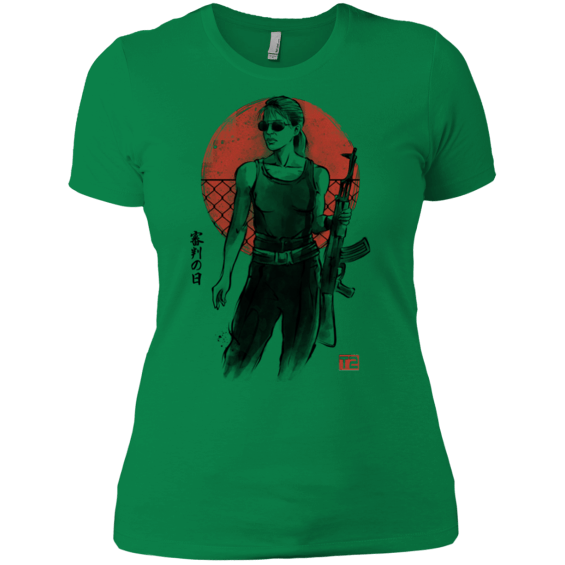 T-Shirts Kelly Green / X-Small Sarah Women's Premium T-Shirt