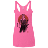 T-Shirts Vintage Pink / X-Small Sarah Women's Triblend Racerback Tank