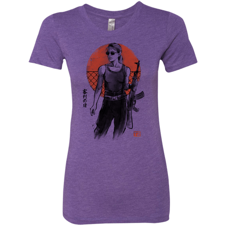 T-Shirts Purple Rush / Small Sarah Women's Triblend T-Shirt