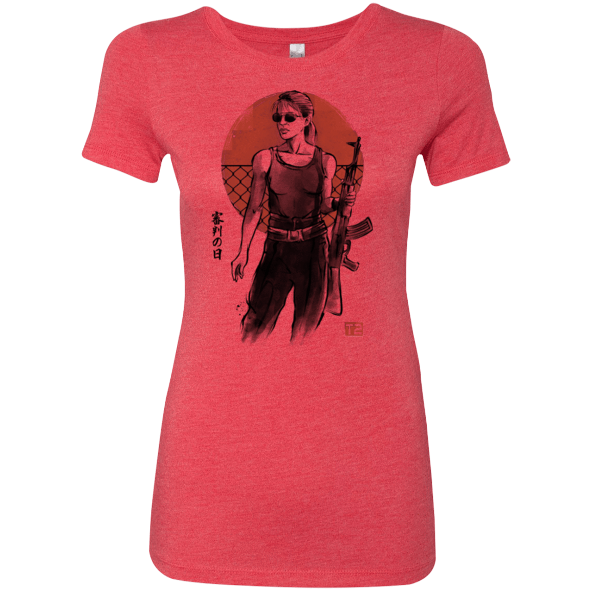 T-Shirts Vintage Red / Small Sarah Women's Triblend T-Shirt