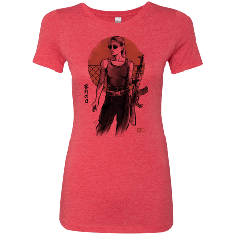T-Shirts Vintage Red / Small Sarah Women's Triblend T-Shirt