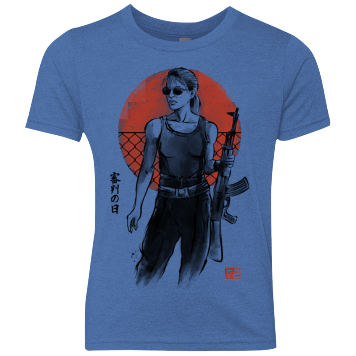 T-Shirts Vintage Royal / YXS Sarah Youth Triblend T-Shirt