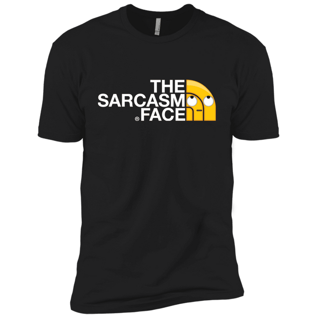 T-Shirts Black / YXS Sarcasm Face Boys Premium T-Shirt