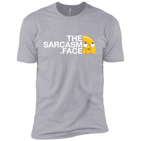 T-Shirts Heather Grey / YXS Sarcasm Face Boys Premium T-Shirt