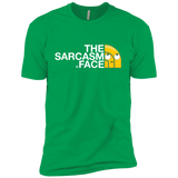 T-Shirts Kelly Green / YXS Sarcasm Face Boys Premium T-Shirt