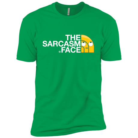 T-Shirts Kelly Green / YXS Sarcasm Face Boys Premium T-Shirt