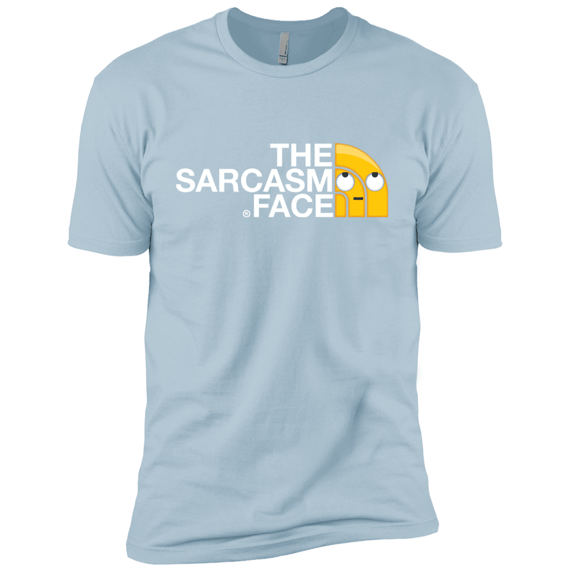 T-Shirts Light Blue / YXS Sarcasm Face Boys Premium T-Shirt