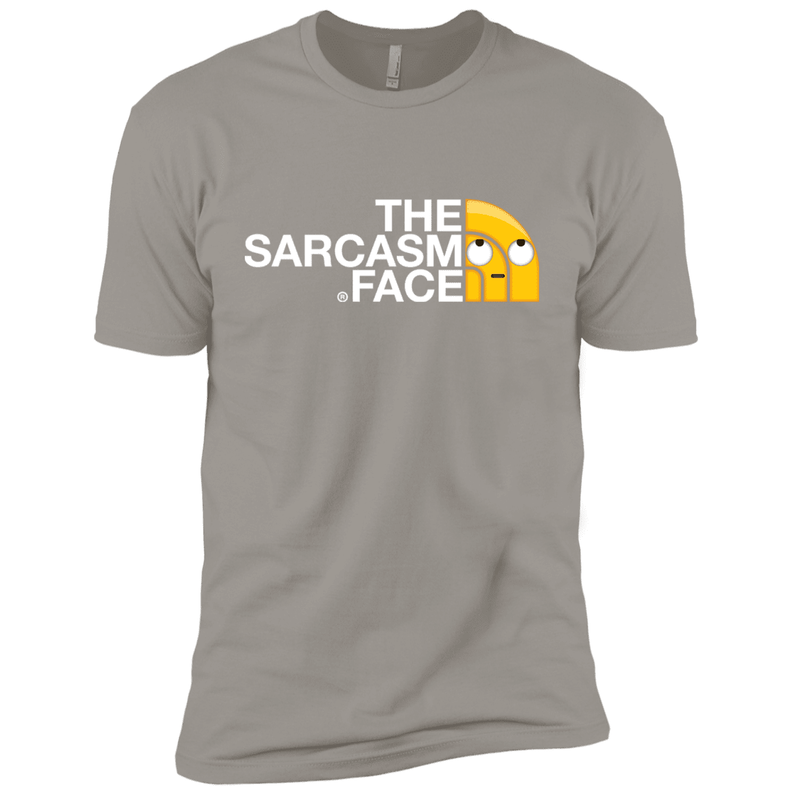 T-Shirts Light Grey / YXS Sarcasm Face Boys Premium T-Shirt