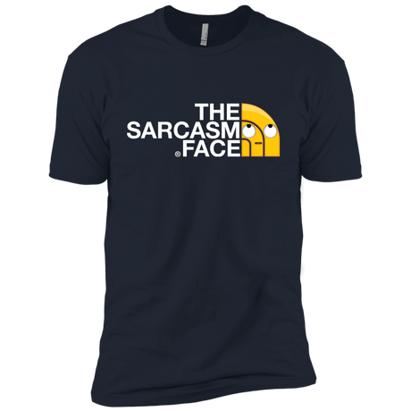 T-Shirts Midnight Navy / YXS Sarcasm Face Boys Premium T-Shirt