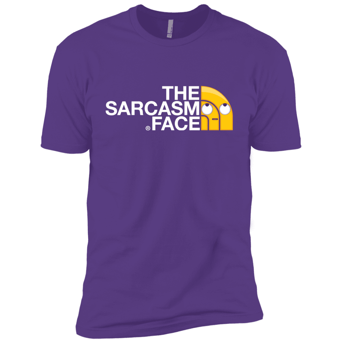 T-Shirts Purple Rush / YXS Sarcasm Face Boys Premium T-Shirt